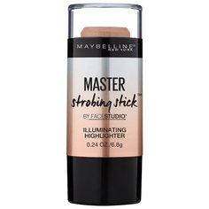 Maybelline New York By Face Studio Хайлайтер-стик Master Strobing Stick 200, бежевый шампань