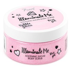 7 DAYS Смягчающий сахарный скраб для тела Illuminate me Rose girl, 220 г