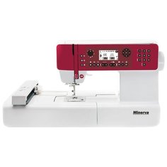 Швейная машина Minerva MC 450ER, бело-красный