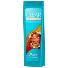 Clear шампунь Scalpfoods Detox Увлажняющий против перхоти 400 мл
