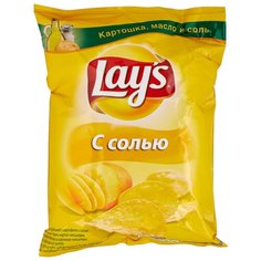 Чипсы Lays картофельные С солью, 80 г