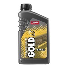 Моторное масло Teboil Gold S 5W-40 1 л