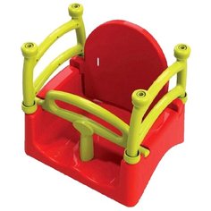 Doloni Качели подвесные красный/желтый