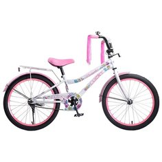 Подростковый городской велосипед Navigator Lucky (ВН20185) белый/розовый (требует финальной сборки)
