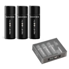 Selective Professional Caviar Sublime Black Восстанавливающая сыворотка-активатор для волос, 25 мл, 3 шт.