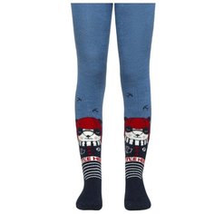 Колготки Conte-kids SOF-TIKI размер 104-110, 520 светлый джинс