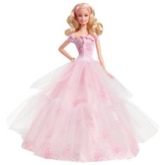 Кукла Barbie Пожелания ко дню рождения 2016 Блондинка, 29 см, DGW29