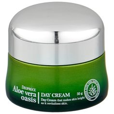 Deoproce Aloe Vera Oasis Day Cream Питательный дневной крем для лица Алое вера, 50 г