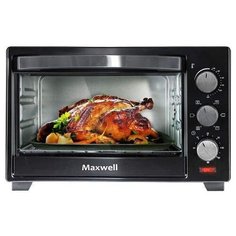 Мини-печь Maxwell MW-1854 черный/нержавеющая сталь