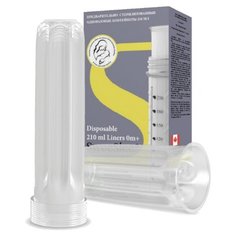 SweeSlee Одноразовые контейнеры для бутылочки 210 мл (50 шт.), бесцветный