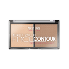 Alvin Dor Палетка для скульптурирования HD Hollywood FaceContour 01 light