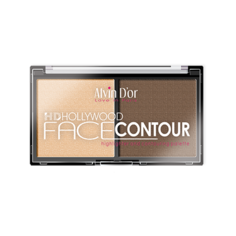 Alvin Dor Палетка для скульптурирования HD Hollywood FaceContour 03 dark