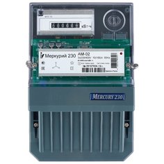 Счетчик электроэнергии трехфазный однотарифный INCOTEX Меркурий 230 АМ-02 10(100) А