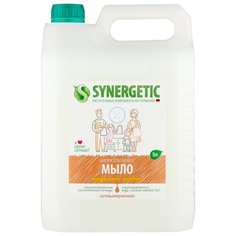 Мыло жидкое Synergetic биоразлагаемое Миндальное молочко, 5000 мл