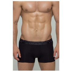Salvador Dali Трусы боксеры с надписью на резинке, размер XXXL, черный