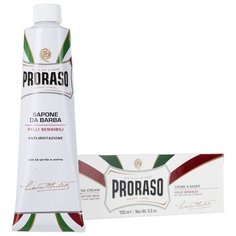 Крем для бритья Зелёный Чай и Овёс Proraso, 150 мл