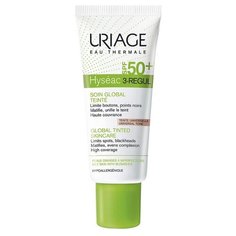 Uriage Универсальный тональный уход Hyseac 3-Regul SPF50+, 40 мл, с дозатором
