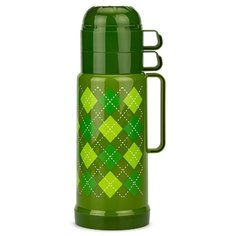 Классический термос Attribute Tartan AVF501 (1 л) зеленый