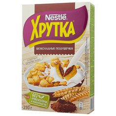 Готовый завтрак Хрутка Шоколадные подушечки, коробка, 250 г