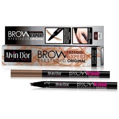 Alvin Dor подводка Brow Tattoo Expert, оттенок 02 dark brown