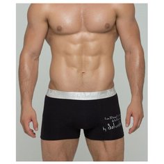 Salvador Dali Трусы боксеры с профилированным гульфиком, размер XXL, черный