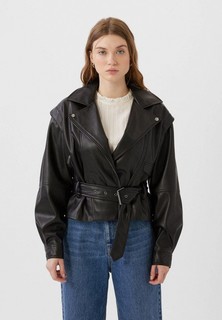 Куртка кожаная Stradivarius