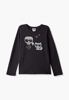 Лонгслив Karl Lagerfeld Kids
