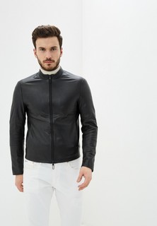 Куртка кожаная Emporio Armani