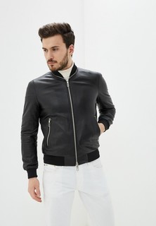 Куртка кожаная Emporio Armani