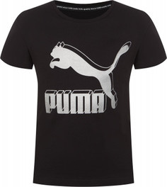Футболка для девочек Puma Classics, размер 140