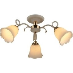 Люстра потолочная Imex MD.0697-3-S WT+FGD 3*60Вт Е27