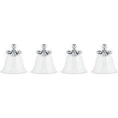 Набор держателей для кувертных карточек Alessi Dressed for x - mas 4 шт.