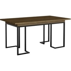 Стол раздвижной обеденный R-home Loft дуб табак 120/160x80x75