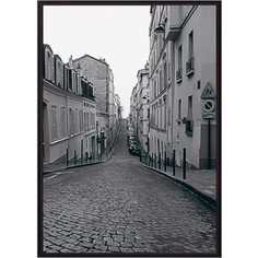 Постер в рамке Дом Корлеоне Улицы Парижа 30x40 см