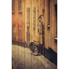 Картина на дереве Дом Корлеоне Стокгольм 120x180 см