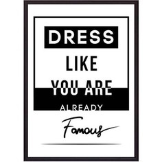 Постер в рамке Дом Корлеоне Famous 30x40 см
