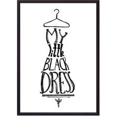 Постер в рамке Дом Корлеоне Little Black Dress 50x70 см