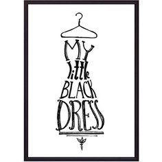 Постер в рамке Дом Корлеоне Little Black Dress 50x70 см
