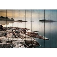 Картина на дереве Дом Корлеоне Берег 30x40 см