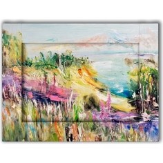 Картина с арт рамой Дом Корлеоне Берег 80x100 см