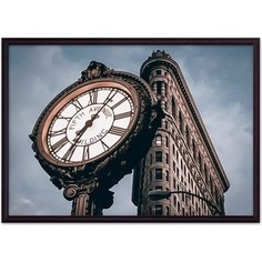 Постер в рамке Дом Корлеоне Часы Fifth Avenue 21x30 см