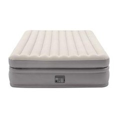 Надувная кровать Intex 64164 Prime Comfort Elevated 152х203х51 см встроенный насос 220V,