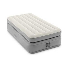 Надувная кровать Intex 64162 Prime Comfort Elevated 99х191х51 см встроенный насос 220V,