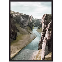 Постер в рамке Дом Корлеоне Ущелье 40x60 см