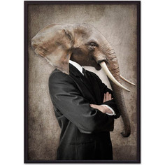 Постер в рамке Дом Корлеоне Человек-слон 40x60 см