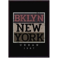 Постер в рамке Дом Корлеоне BKLYN 40x60 см
