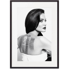 Постер в рамке Дом Корлеоне Анджелина Джоли 21x30 см