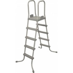 Лестница для бассейна Bestway 58337 BW со съемными ступенями, высота 132 см