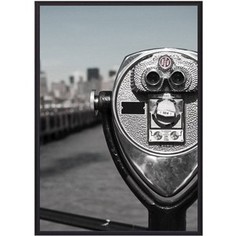 Постер в рамке Дом Корлеоне Бинокль New York 30x40 см