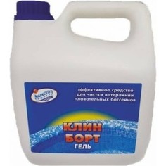 КЛИН-БОРТ ГЕЛЬ Маркопул Кемиклс М84, 3л канистра, жидкость для очистка стенок бассейна от слизи и жировых отложений,